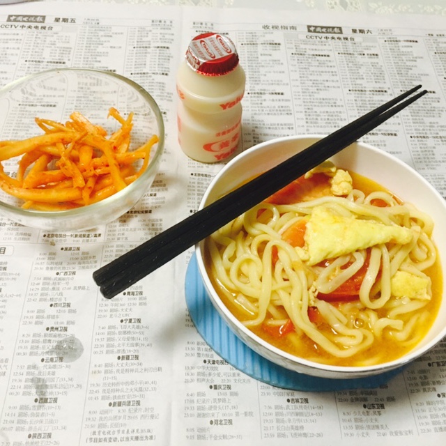 超级入味好吃的番茄鸡蛋面