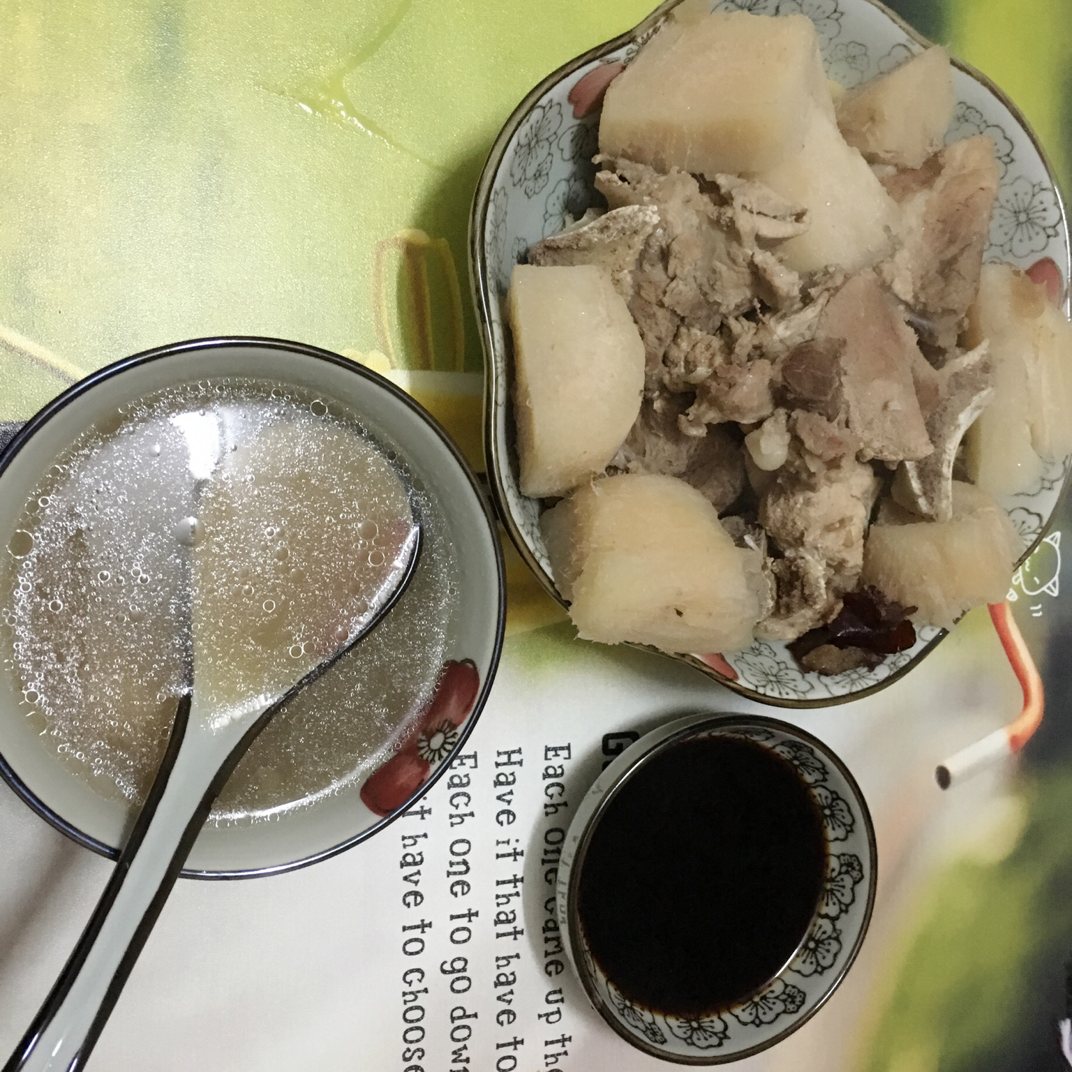 粉葛猪骨汤