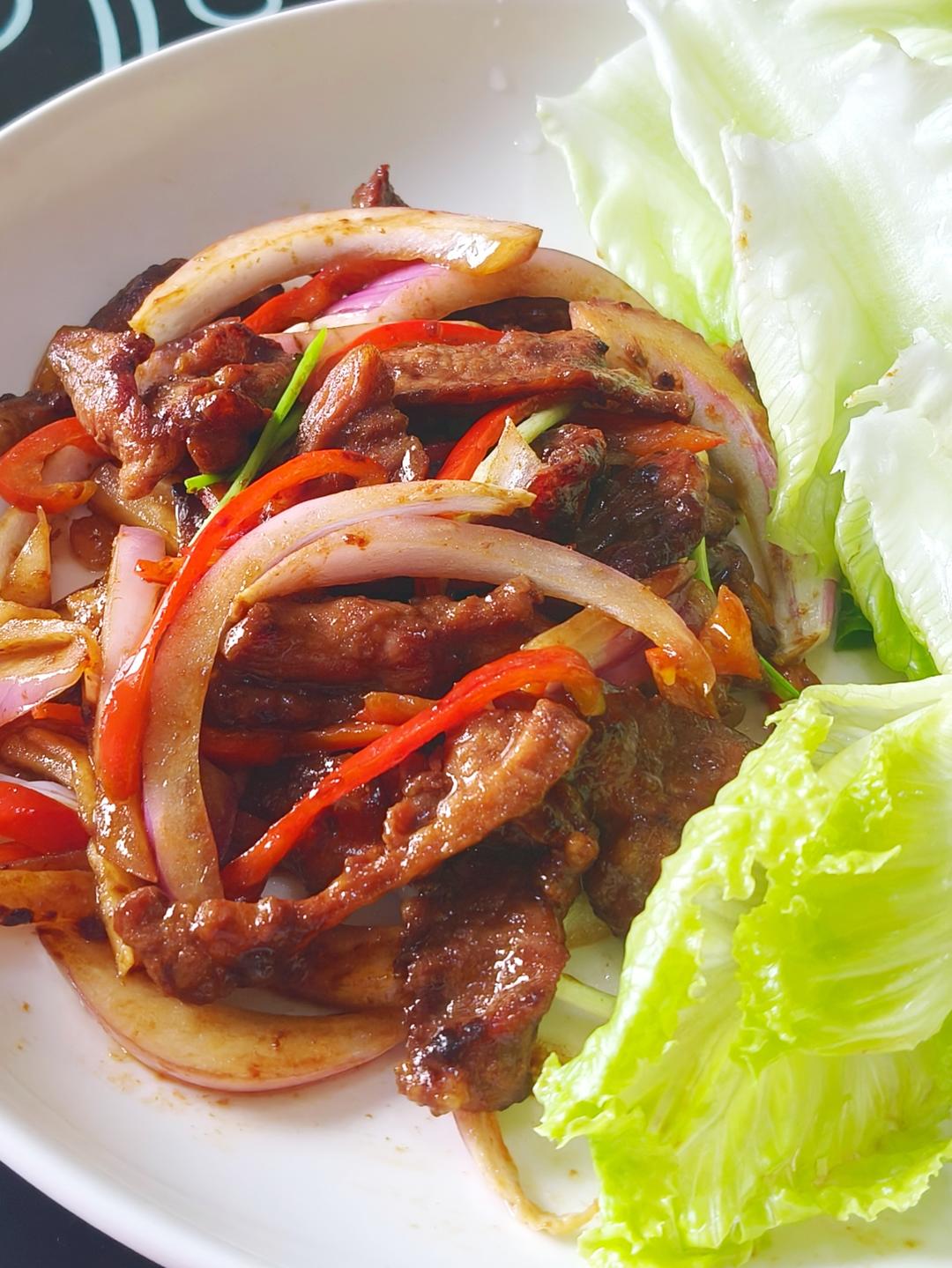 香煎梅花肉