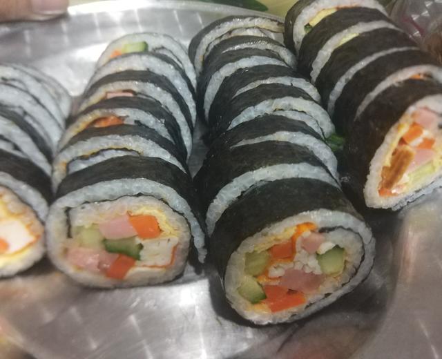 简易寿司的做法