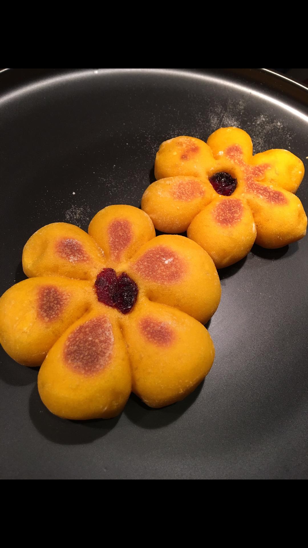 0糖0油版南瓜发面饼