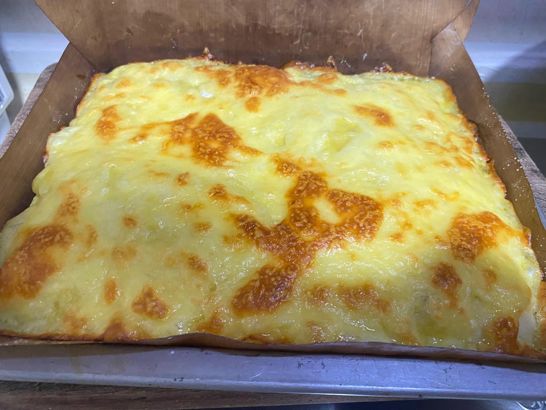 不会失败新手都会成功的，不用手揉的披萨