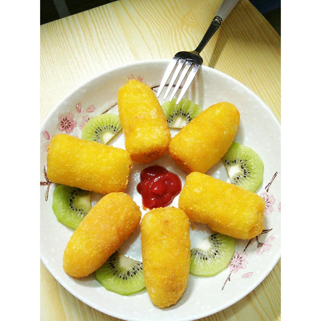 没有公主命要有女王心nymr做的炸香蕉卷