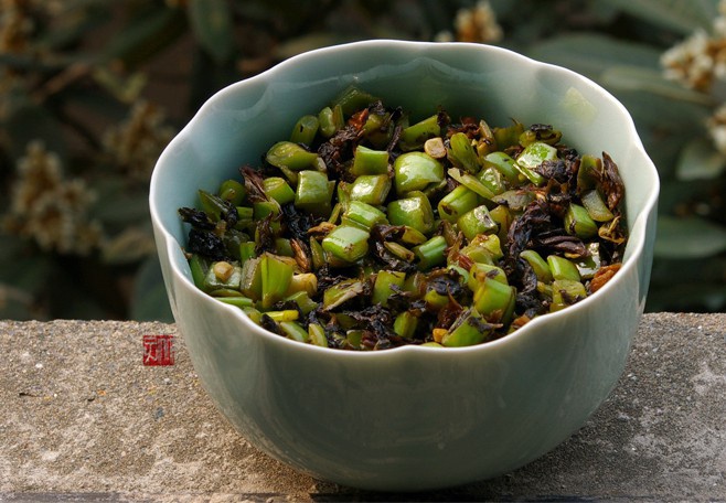 梅干菜四季豆