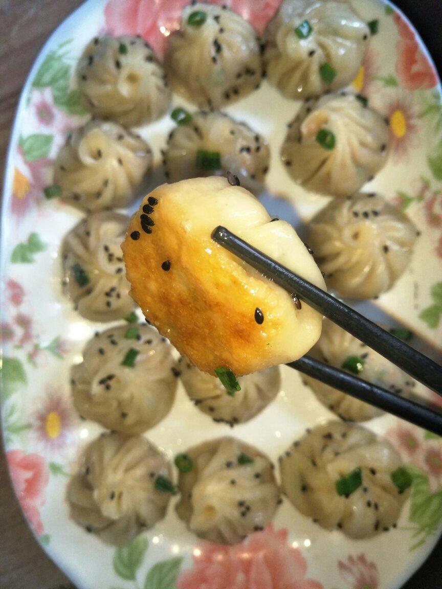 快手生煎包（饺子皮版）