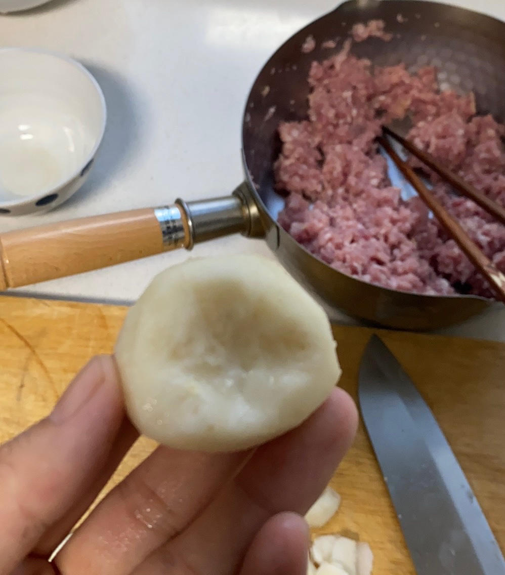 最清爽的猪肉马蹄玉米水饺