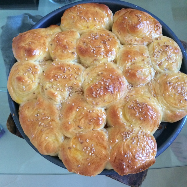 脆底蜂蜜小面包