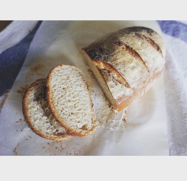 无油全麦乡村面包