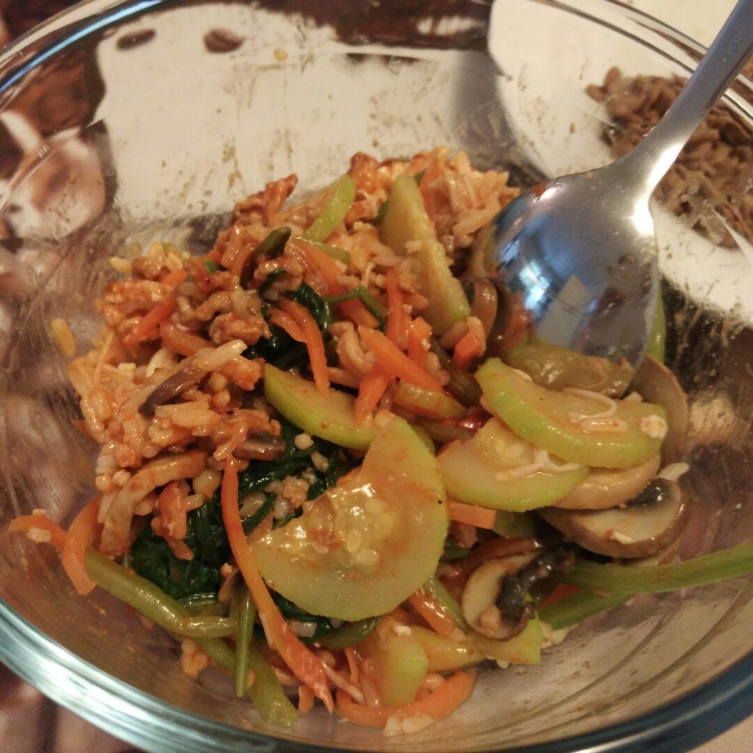 不用石锅的韩式拌饭