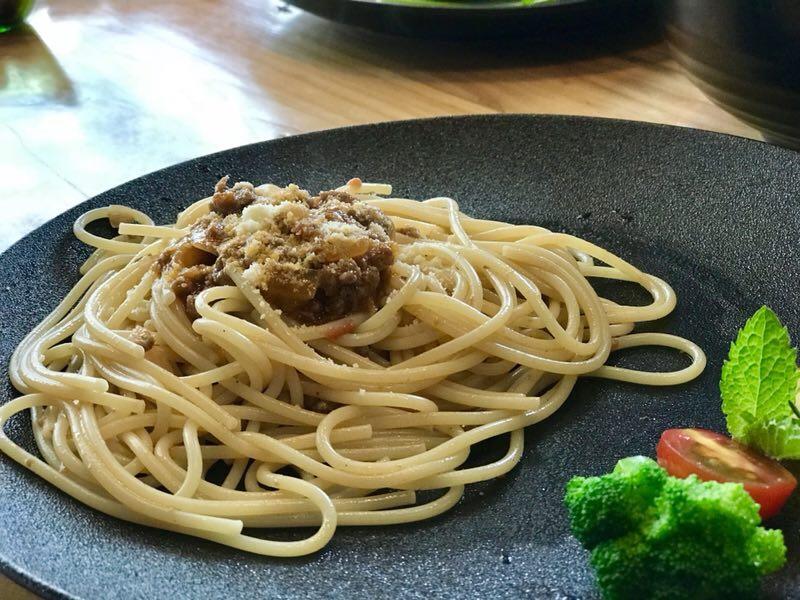 番茄肉酱意大利面