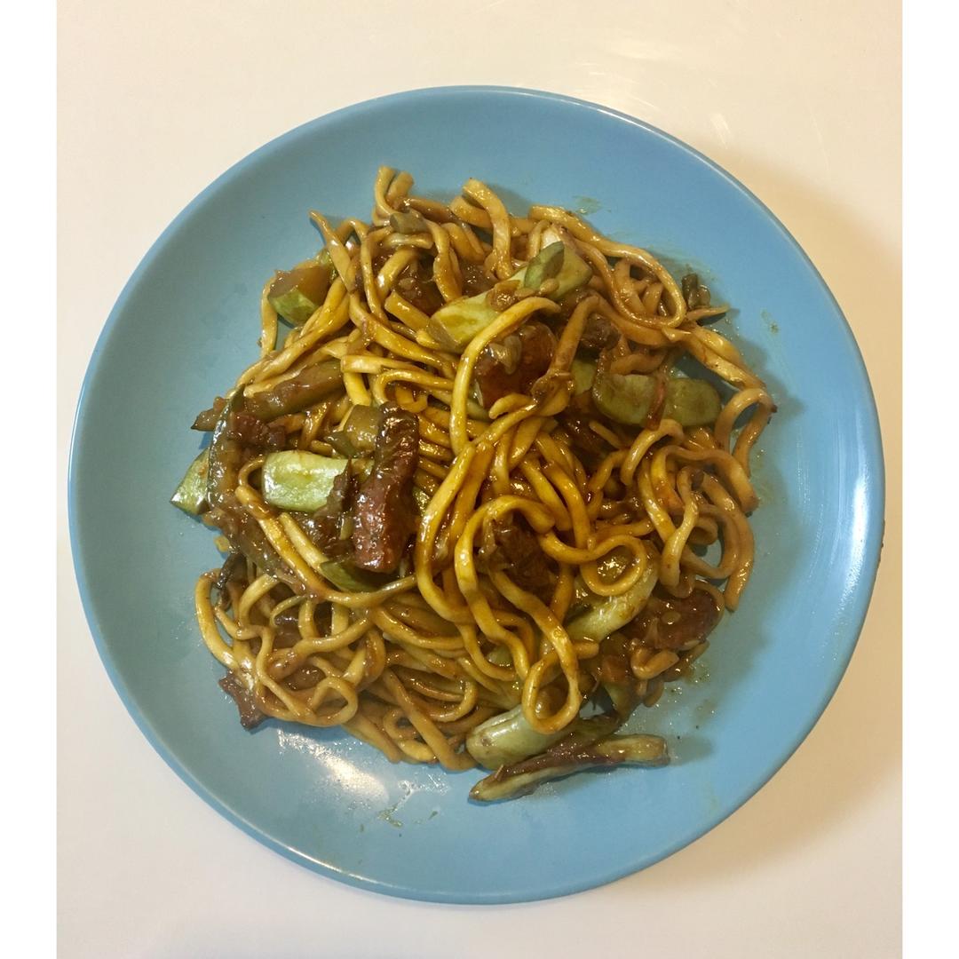 豆角焖面