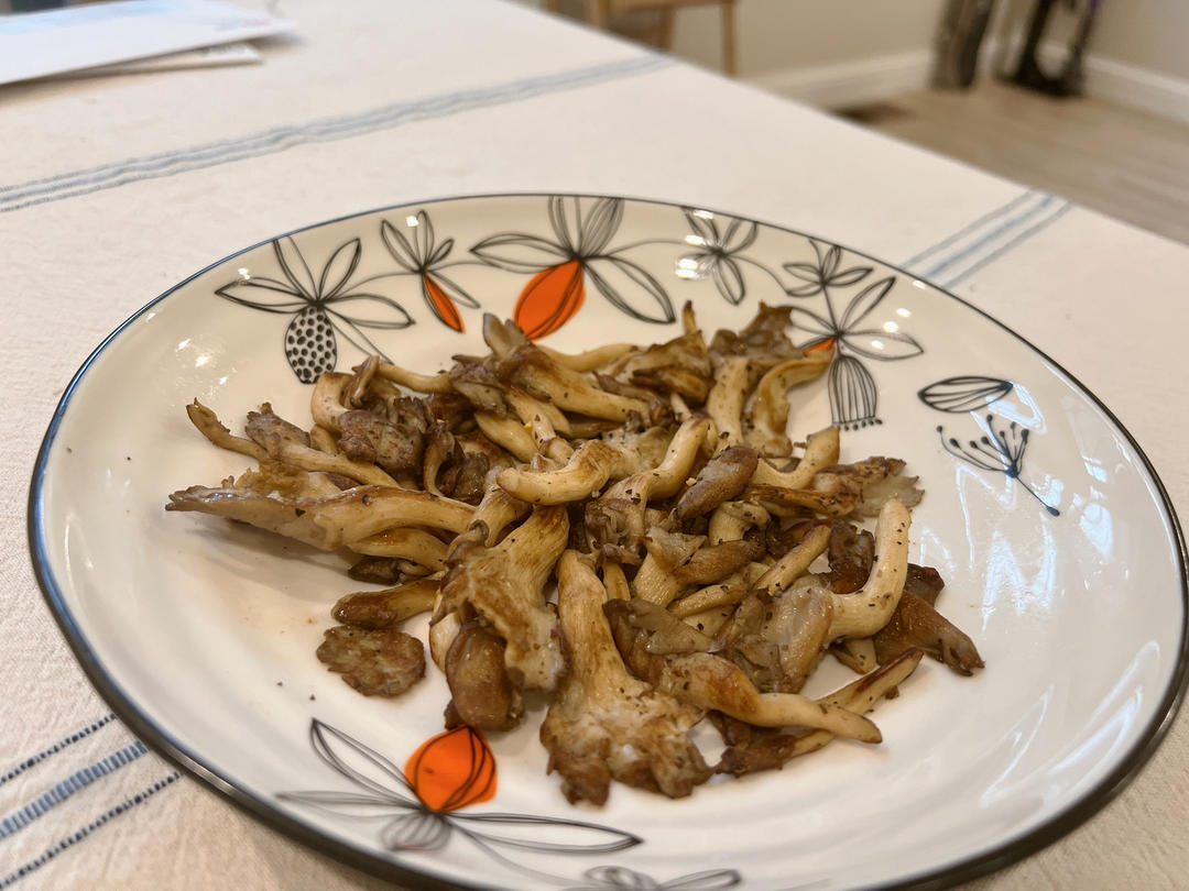 干煸平菇（有肉的味道）