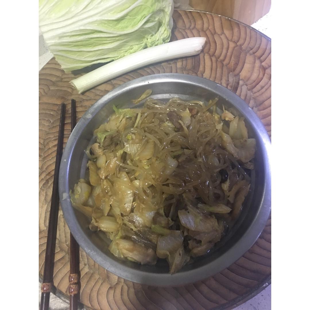 白菜炖粉条