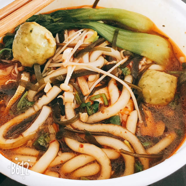 肉末什锦土豆粉