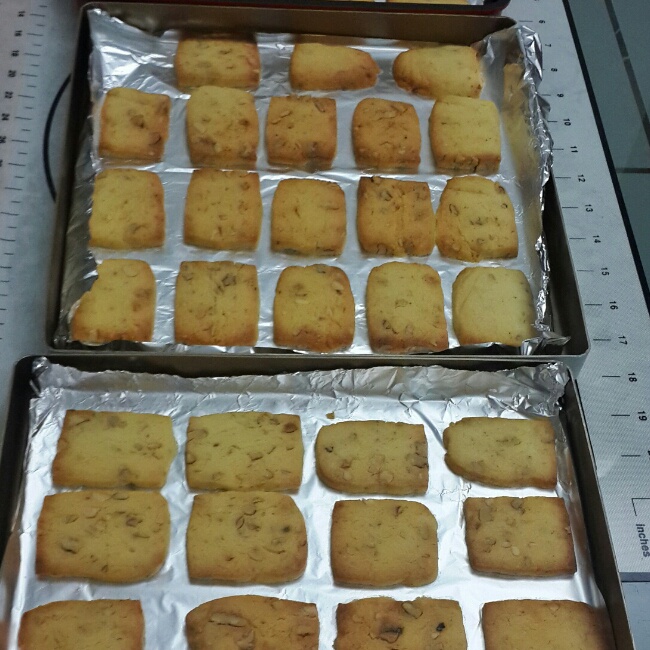 混合坚果黄油饼干