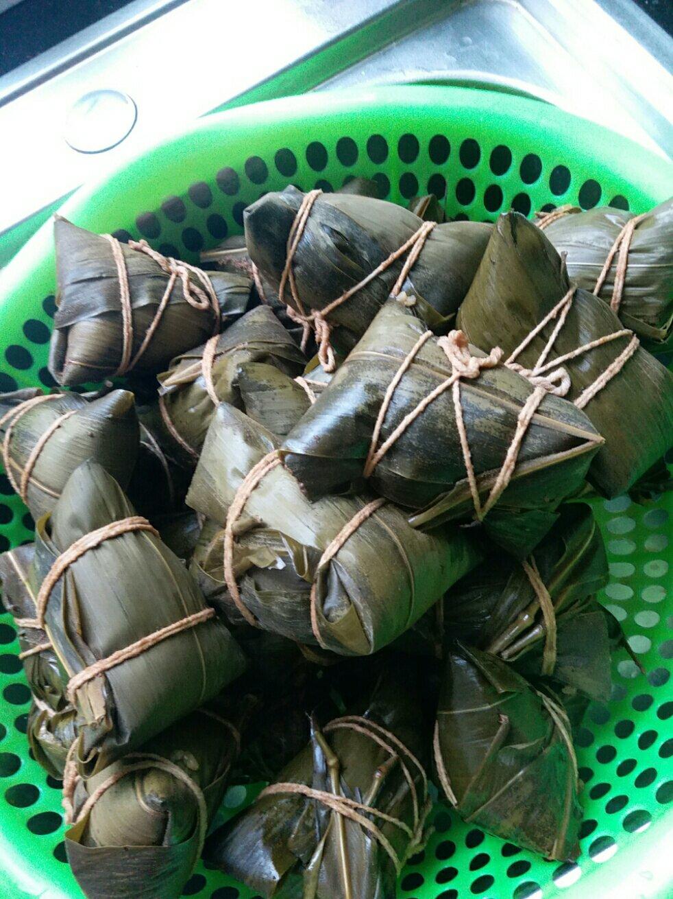 四角长粽子的包法（有视频）