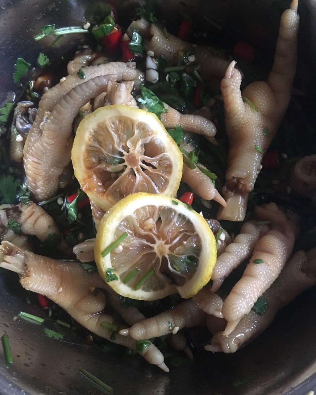 超好吃的🍋酸辣凤爪