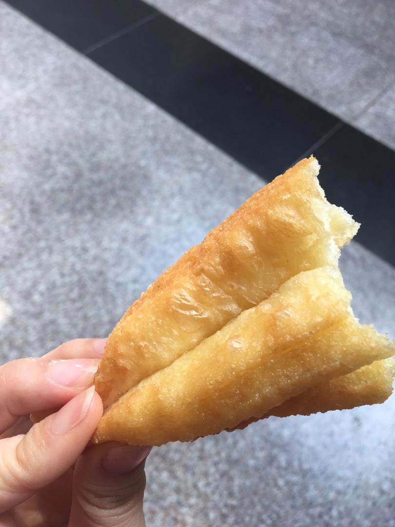 自制无泡打粉油条