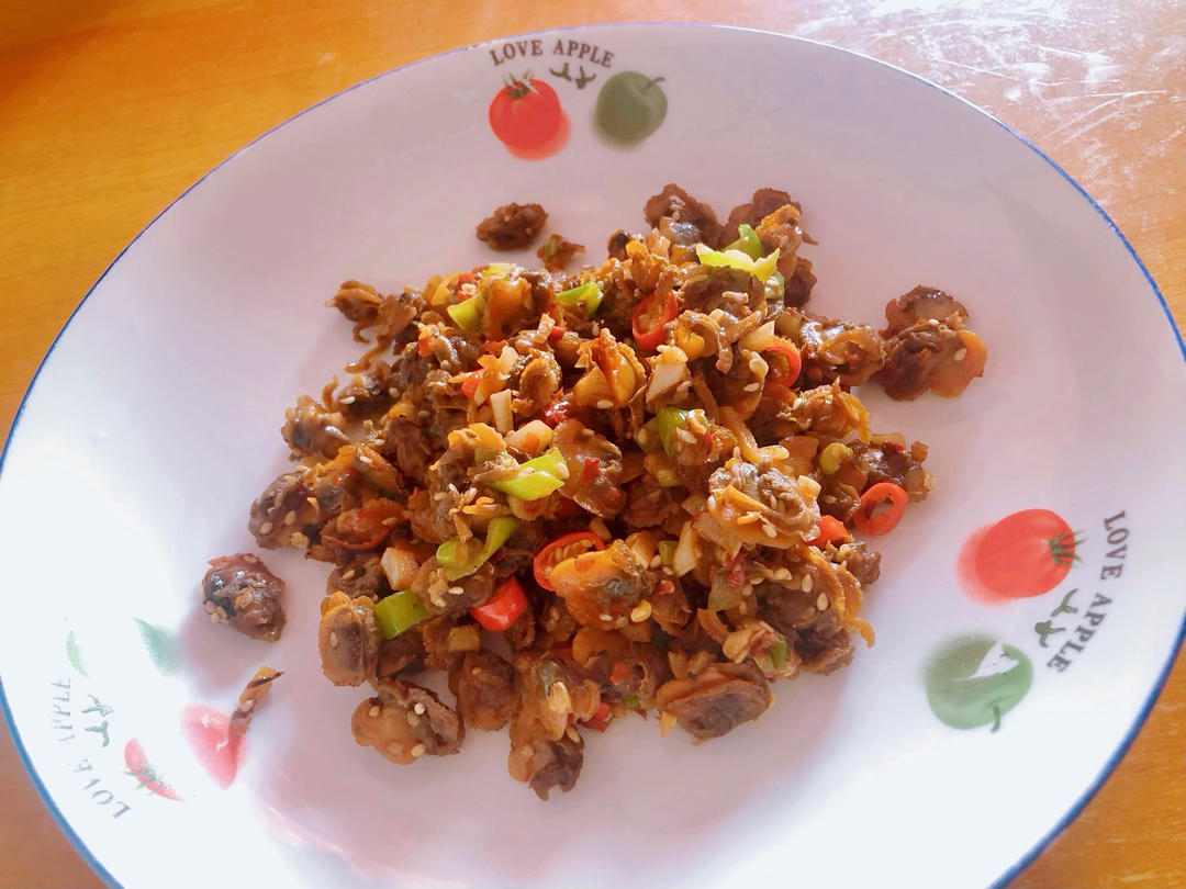 爆炒蚬子肉