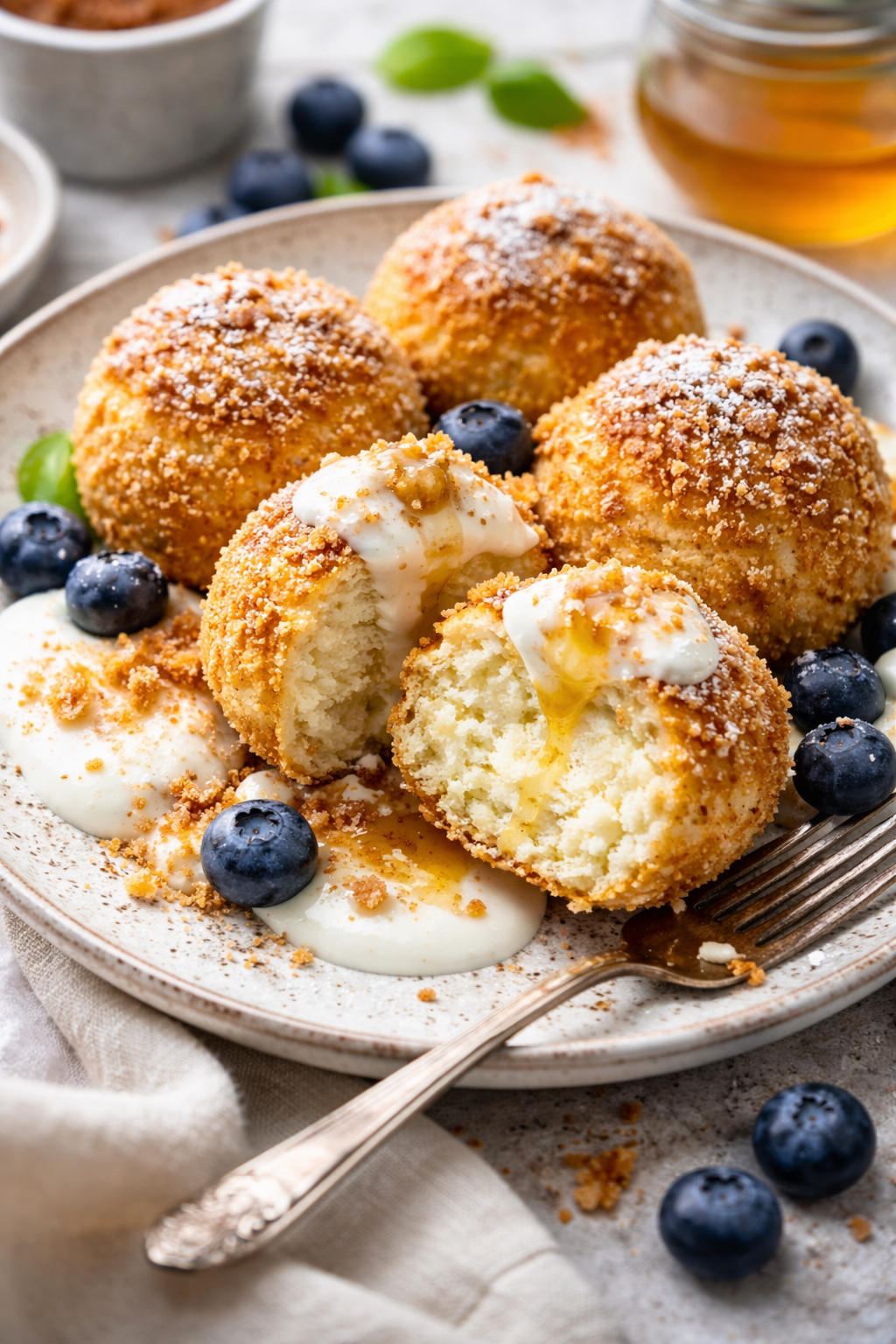 Túrós gombóc 干酪饺子