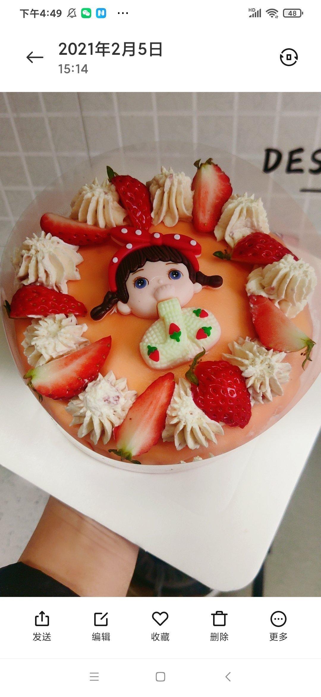 🍓🍓草莓千层蛋糕