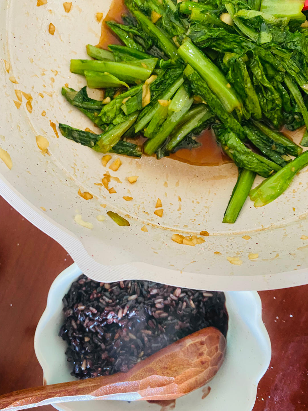 蒜蓉油麦菜（蚝油）