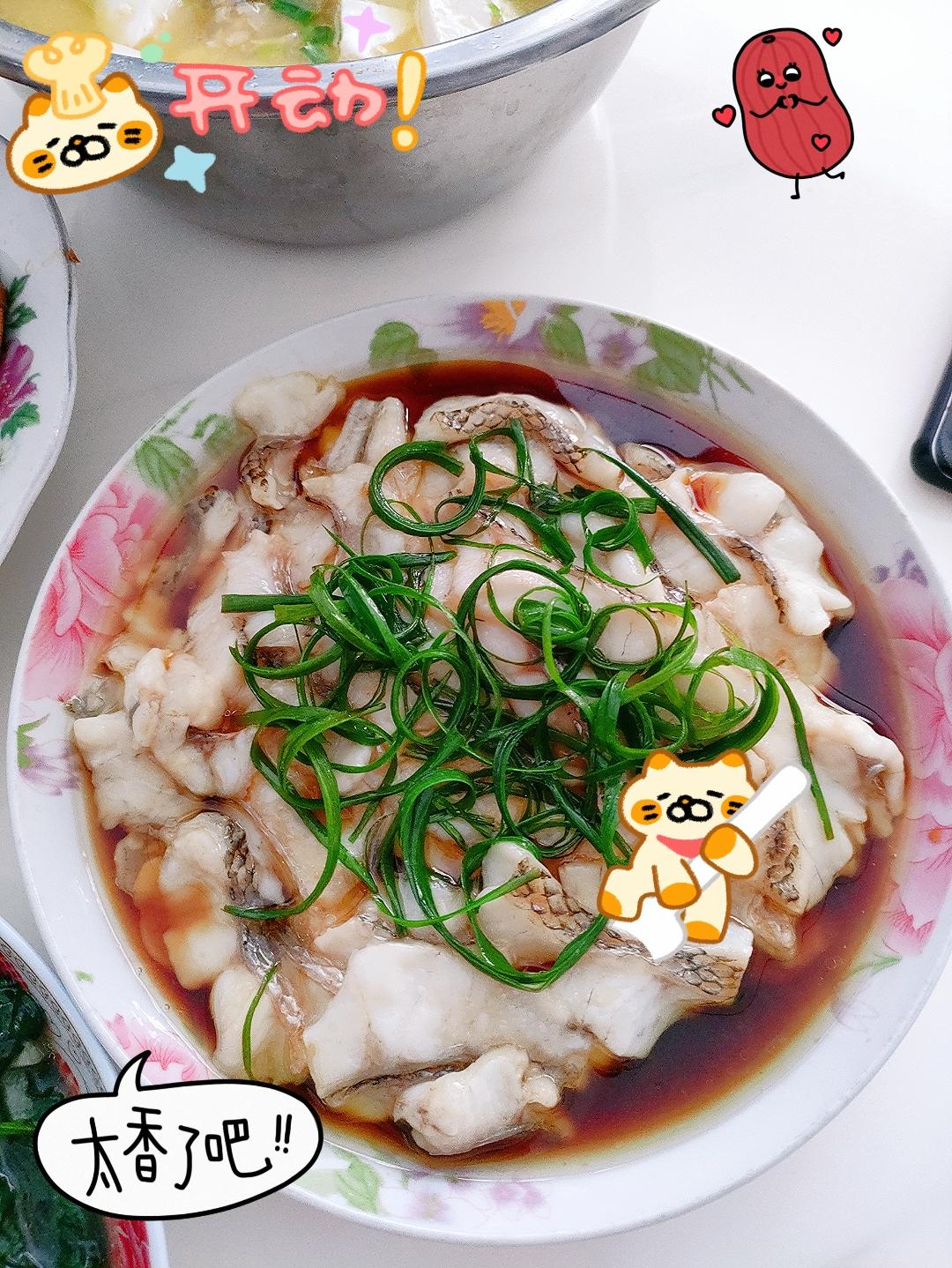 清蒸鲈鱼片