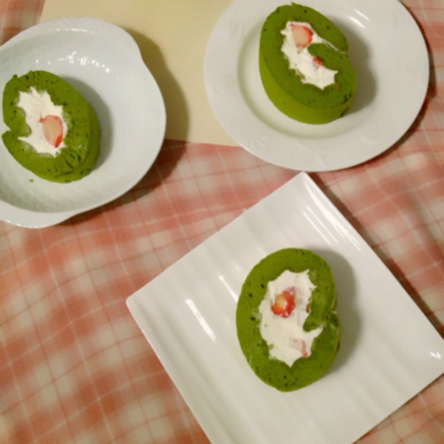 抹茶蛋糕卷