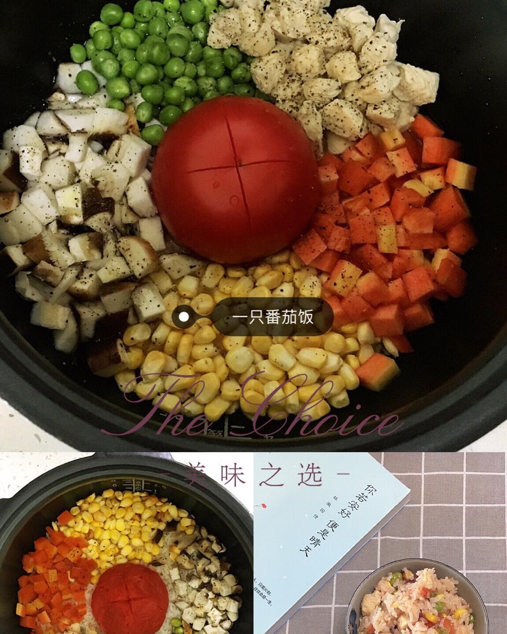 一只番茄饭