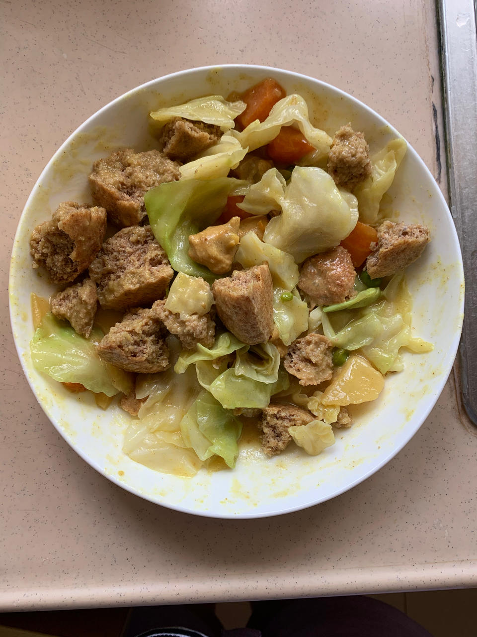 酸奶咖喱虾仁焗面包咸布丁【健康一锅端】