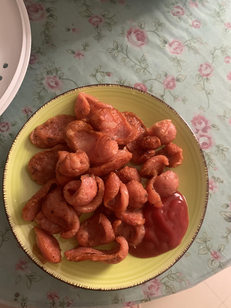 黑胡椒味烤肠