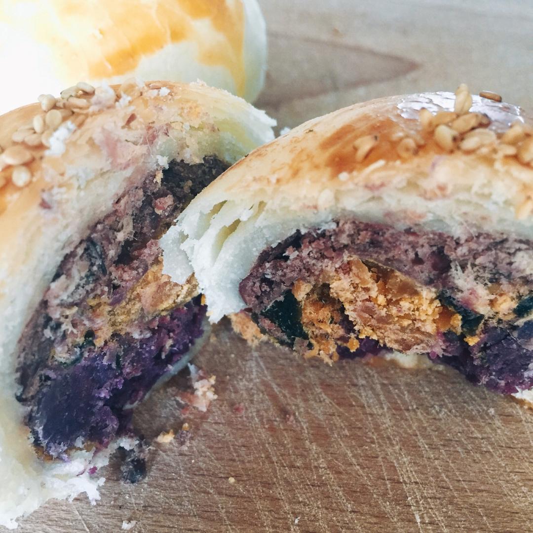 ㊙️网红麻薯肉松蛋黄酥🔥，好吃到爆‼️