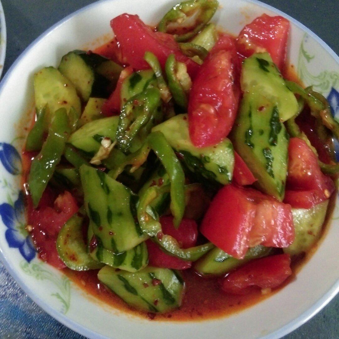 凉拌青瓜