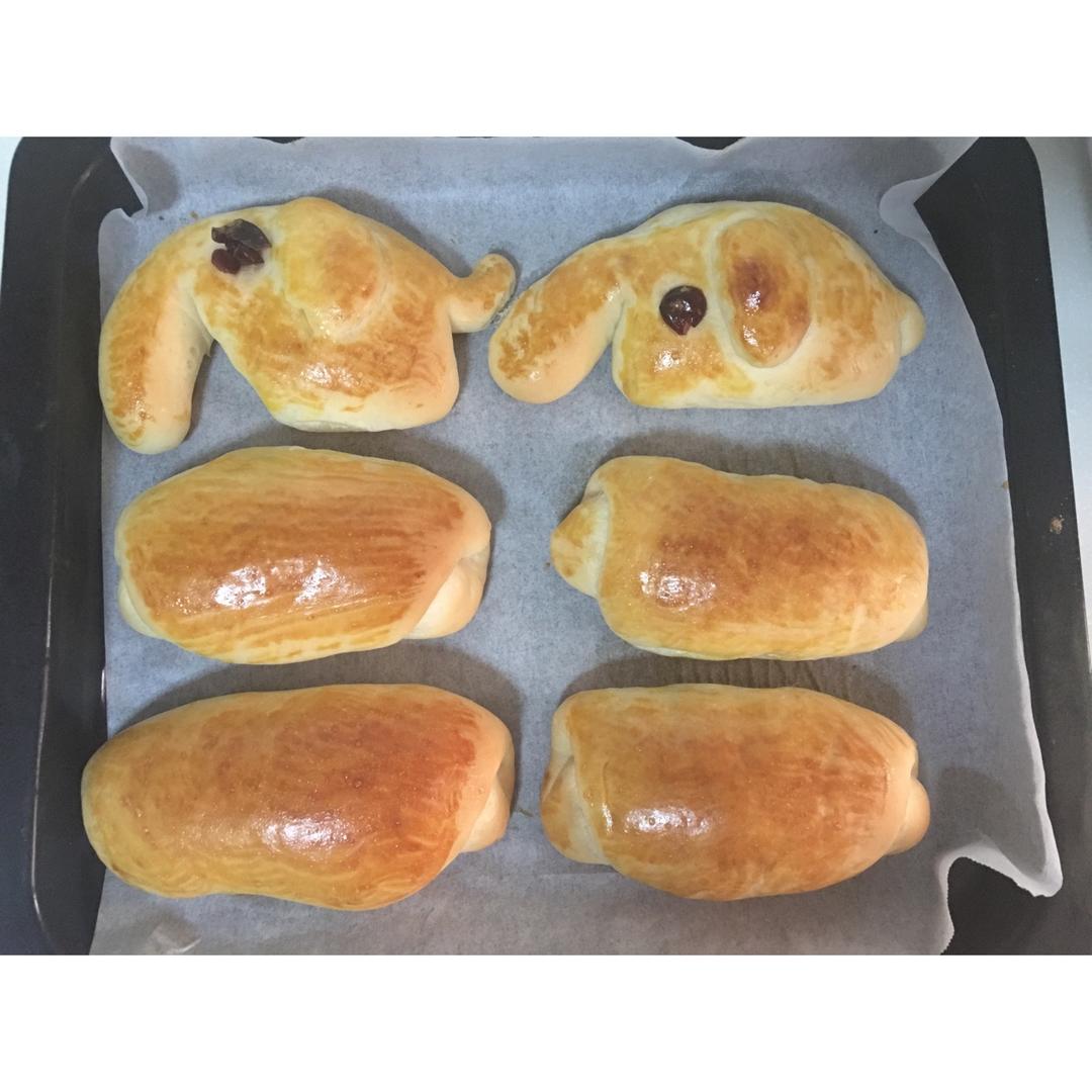 小五妈妈205做的大象面包