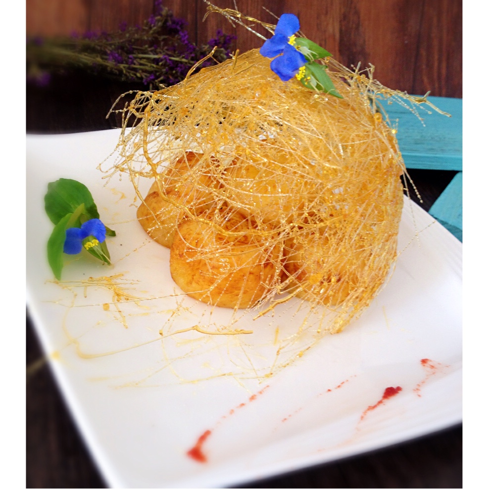 若相依_ng0k做的糖丝碗