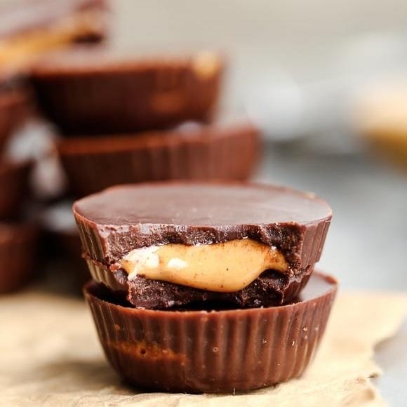 吃不胖的流心巧克力,微波炉做减脂生酮零食的做法