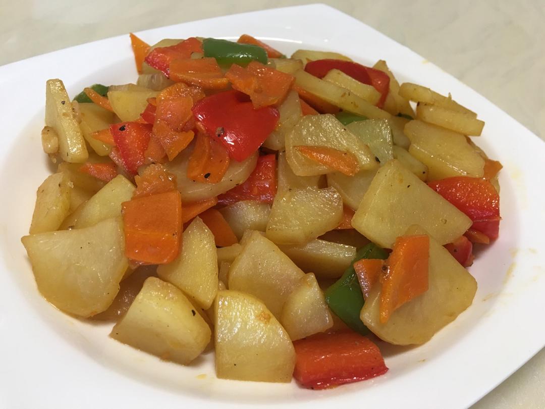 素炒三样