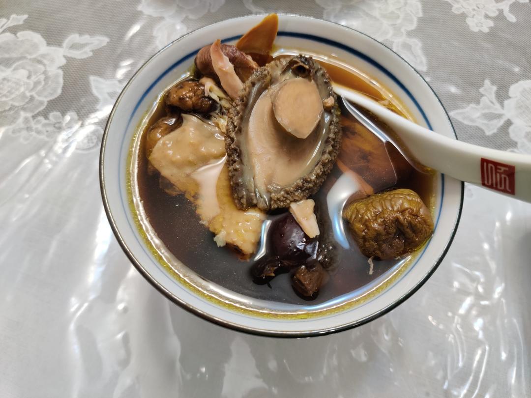 羊肚菌鲍鱼炖鸡