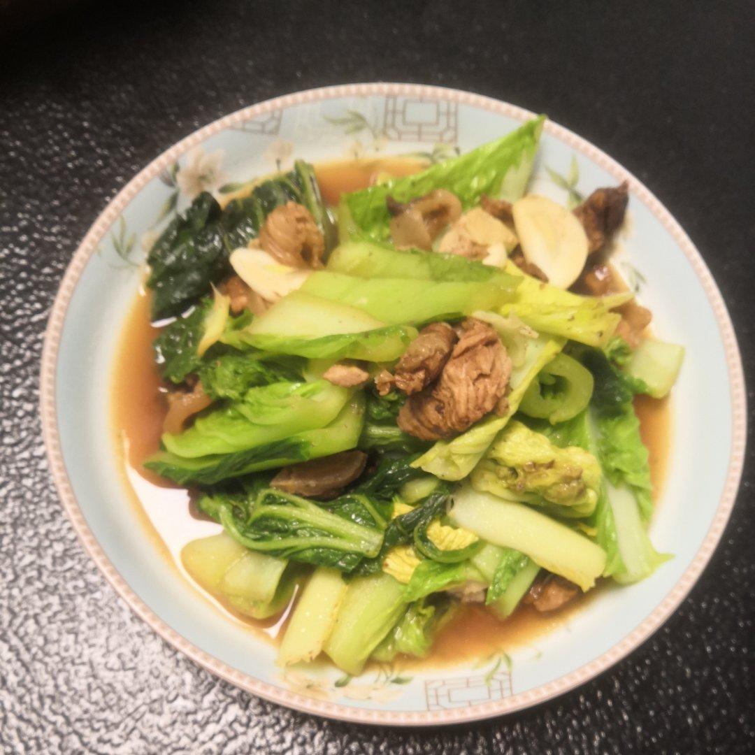 白菜炒肉