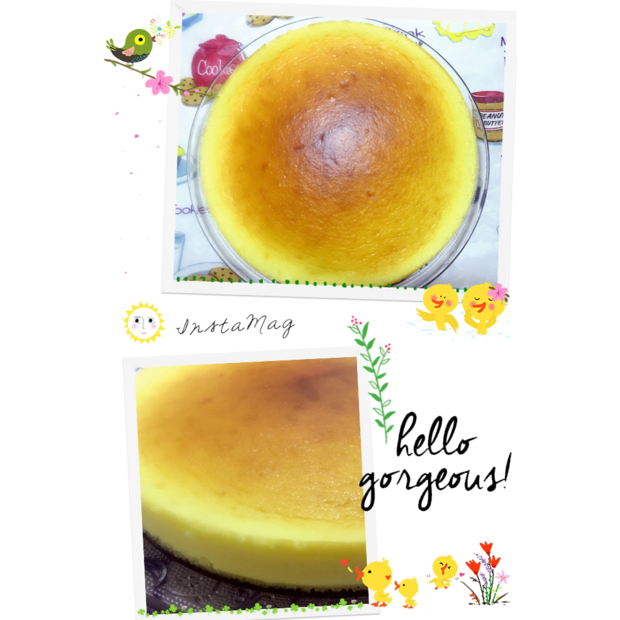 轻乳酪芝士蛋糕6寸#皮黑森林#