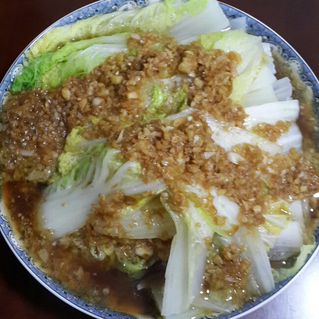 蒜蓉粉丝娃娃菜