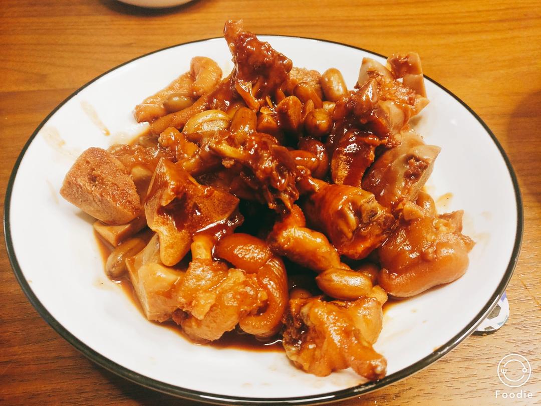 花生鸡脚焖猪手【食材包操作说明】