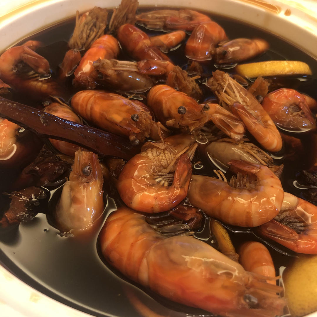 果果哒518做的熟醉虾,熟醉蟹