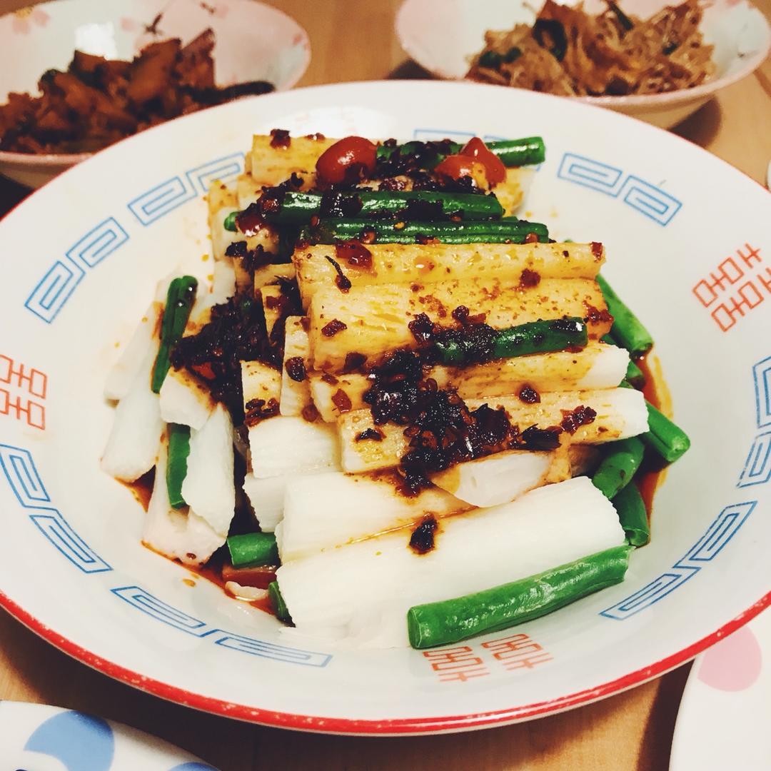 川味凉拌脆三蔬（莲藕&山药&豆角）