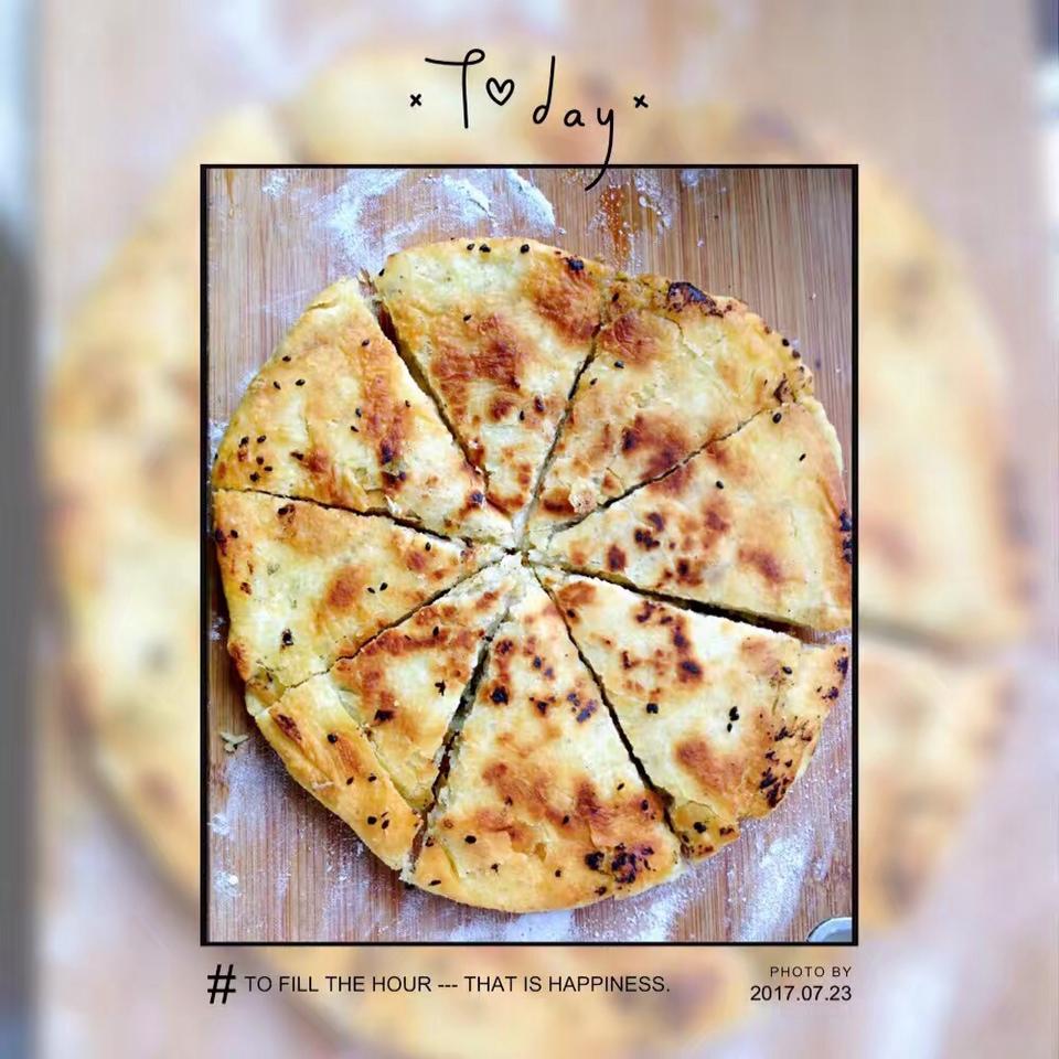 椒盐发面饼 Sesame Pancake