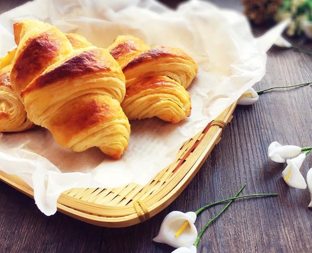 椰蓉可颂的做法