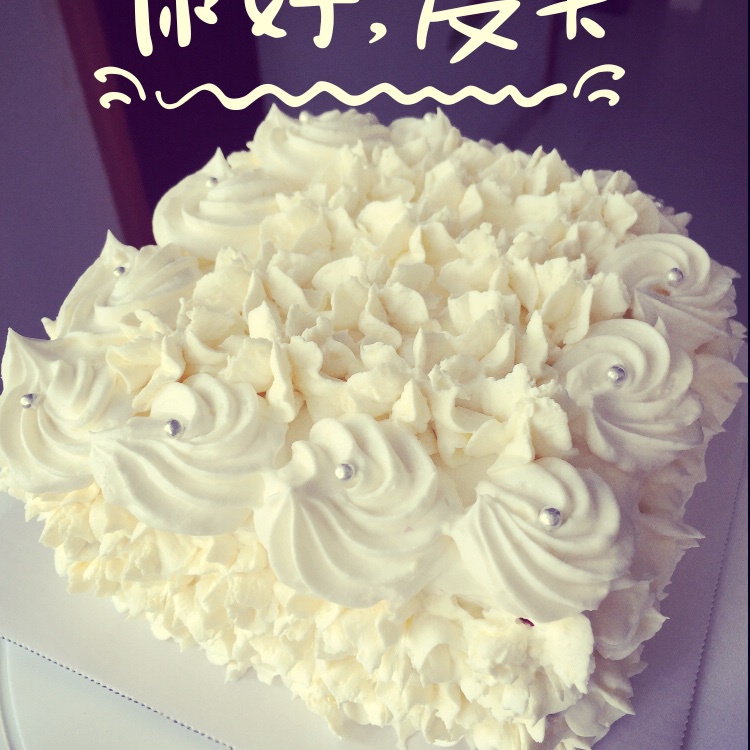 红丝绒戚风蛋糕