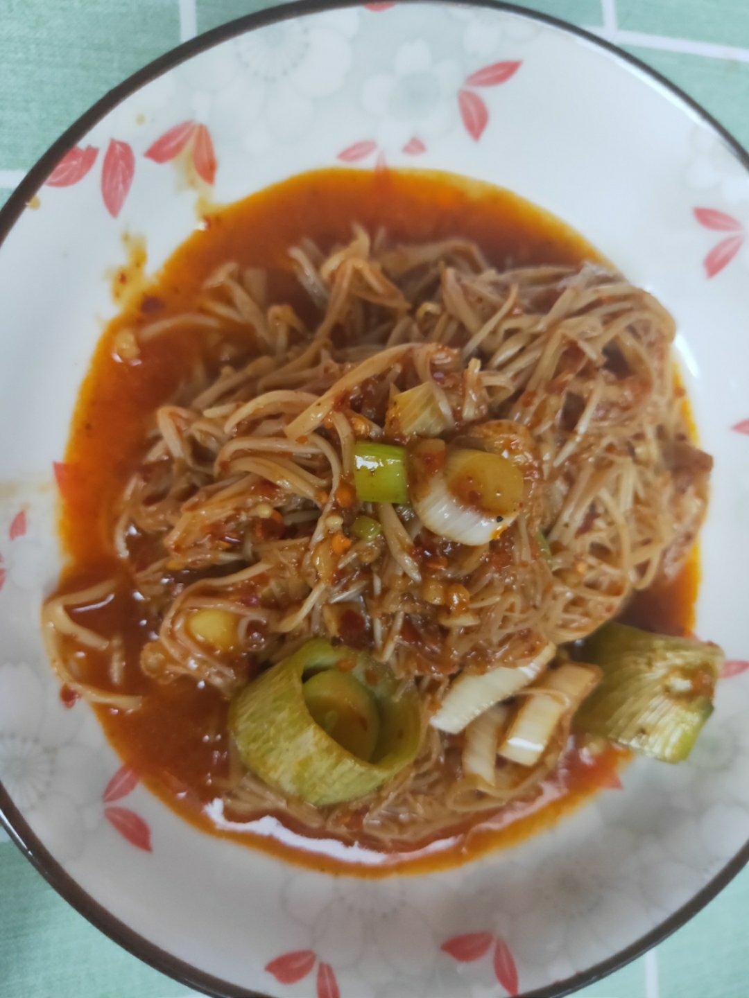红油金针菇
