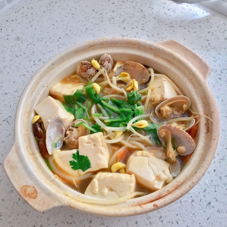 咖喱花蛤汤