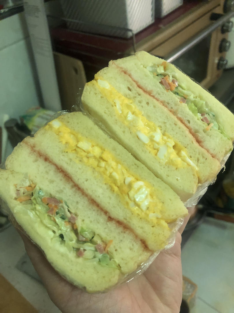 可以出道的地摊三明治